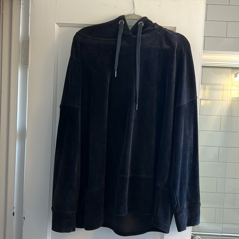 Velvet hoodie